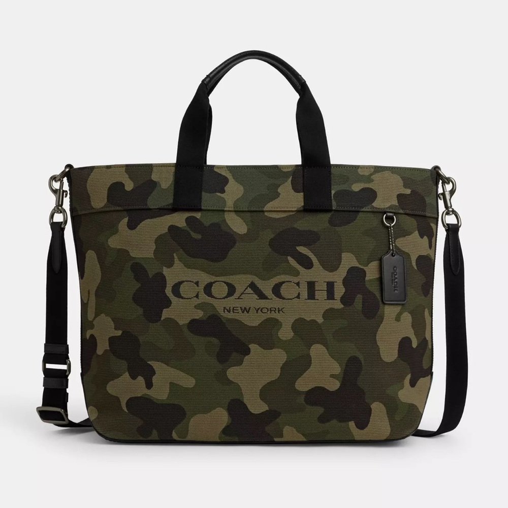 Coach Camouflage Tote Bag